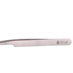 Silver Curved Tweezers